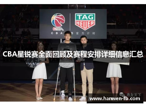 CBA星锐赛全面回顾及赛程安排详细信息汇总