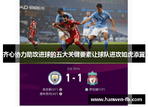 齐心协力助攻进球的五大关键要素让球队进攻如虎添翼