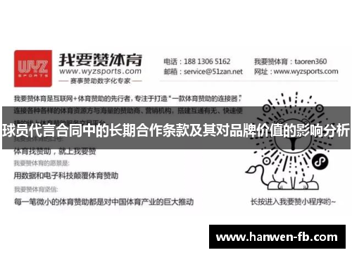 球员代言合同中的长期合作条款及其对品牌价值的影响分析